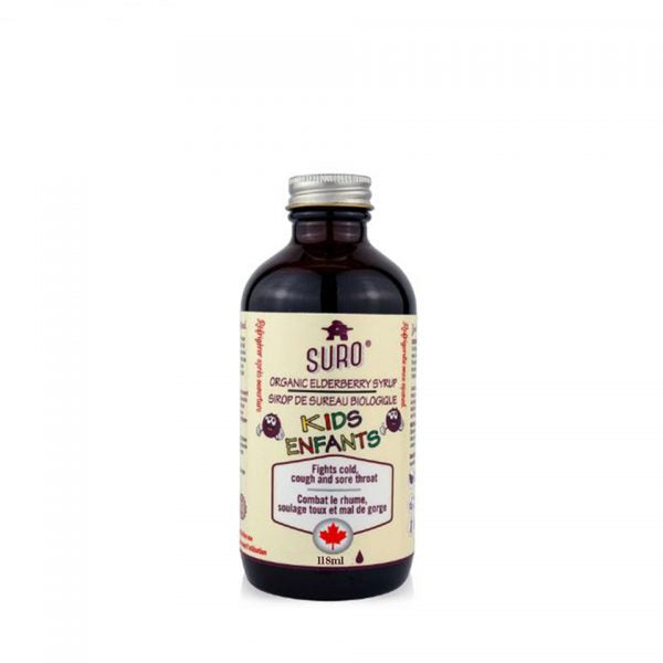 SURO ELDERBERRY SYRUP ORGANIC CHILDREN 118ML